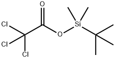 tert-butyldimethylsilyl trichloroacetate Struktur