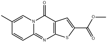 Methyl 7-Methyl-4-oxo-4H-pyrido[1,2-a]thieno[2,3-d]pyriMidine-2-carboxylate Struktur