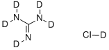 Guanidine-d5 Hydrochloride Struktur