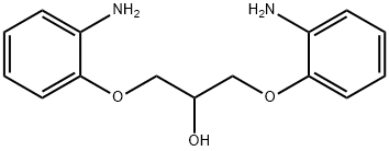 1,3-bis(2-aminophenoxy)propan-2-ol Struktur