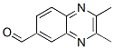 6-Quinoxalinecarboxaldehyde,2,3-dimethyl-(9CI) Struktur