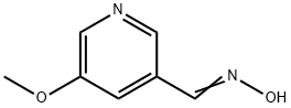 5-Methoxynicotinaldehyde oxime Struktur