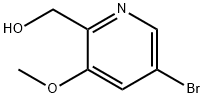 (5-Bromo-3-methoxypyridin-2-yl)methanol Struktur