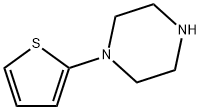 1-(Thiophen-2-yl)piperazine Struktur