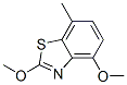 Benzothiazole, 2,4-dimethoxy-7-methyl- (9CI) Struktur