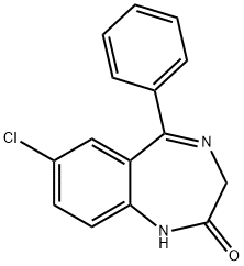 Nordazepam Struktur