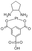 1,3-Benzenedicarboxylic acid, 5-sulfo-, platinum complex (9CI) Struktur