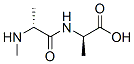 D-Alanine,  N-(N-methyl-D-alanyl)-  (9CI) Struktur