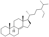 (24R)-ETHYLCHOLEST-8(14)-ENE Struktur