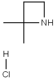 2,2-diMethylazetidine HCl Struktur