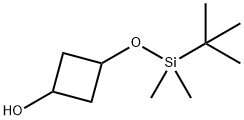 Cyclobutanol, 3-[[(1,1-dimethylethyl)dimethylsilyl]oxy]- Struktur