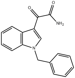 2-(1-benzyl-1H-indol-3-yl)-2-oxoacetaMide Struktur