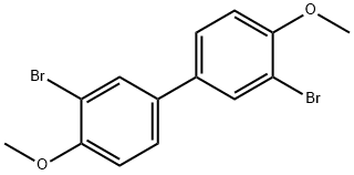 3,3''-DIBROMO-4,4''-DIMETHOXYBIPHENYL Struktur