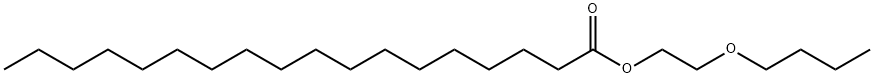 2-BUTOXYETHYL STEARATE Struktur