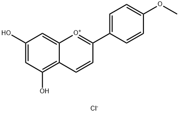 2-(4-methoxyphenyl)-2H-chromene-5,7-diol Struktur