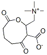 glutarylcarnitine Struktur