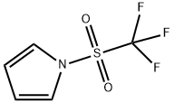 1-((Trifluoromethyl)sulphonyl)-1H-pyrrole Struktur