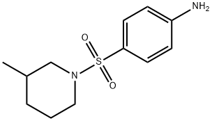 4-[(3-methylpiperidin-1-yl)sulfonyl]aniline(SALTDATA: FREE) Struktur