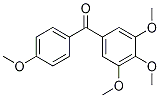 (4-Methoxyphenyl)(3,4,5-triMethoxyphenyl)Methanone Struktur