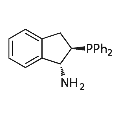 (1R,2R)-2-(Diphenylphosphino)-2,3-dihydro-1H-inden-1-amine, min. 97% (10wt% in THF) Struktur