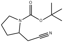 1-Boc-2-(cyanoMethyl)pyrrolidine Struktur