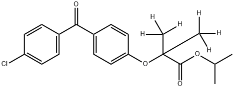 Fenofibrate-d6 Structure