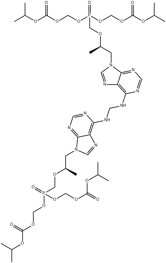 Tenofovir Disoproxil Dimer Struktur