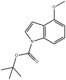 4-甲氧基-1H-吲哚-1-甲酸叔丁酯, 1093759-59-1, 結(jié)構(gòu)式