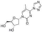 2(1H)-Pyrimidinone, 1-(2-deoxy-b-D-erythro-pentofuranosyl)-5-methyl-4-(1H-1,2,4-triazol-1-yl)