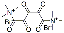 trimethyl-[5-(5-trimethylammoniopentoxy)pentyl]azanium dibromide Struktur