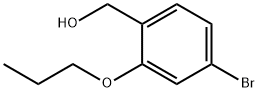 (4-BroMo-2-propoxyphenyl)Methanol Struktur