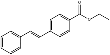 ETHYL STILBENE-4-CARBOXYLATE Struktur