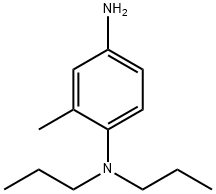 2-Methyl-N-1,N-1-dipropyl-1,4-benzenediamine Struktur