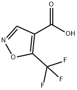 5-(trifluoromethyl)isoxazole-4-carboxylic acid Struktur