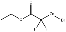 2-ETHOXY-1,1-DIFLUOROOXOETHYLZINC BROMIDE Struktur