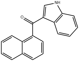 3-(1-Naphthoyl)indole Struktur