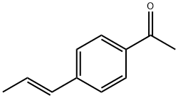 Ethanone, 1-[4-(1E)-1-propenylphenyl]- (9CI) Struktur