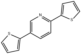 2,5-di(thiophen-2-yl)pyridine Struktur