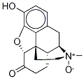 DihydroMorphinone N-Oxide Struktur