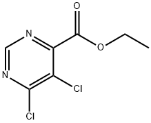 ethyl 5,6-dichloropyriMidine-4-carboxylate Struktur