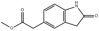 methyl 2-(2-oxoindolin-5-yl)acetate Struktur