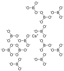 Cesiumdodecaborate,10Benriched Struktur