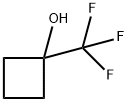 1-(Trifluoromethyl)cyclobutan-1-ol Struktur