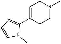 1-methyl-4-(methylpyrrol-2-yl)-1,2,3,6-tetrahydropyridine Struktur