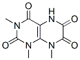 2,4,6,7(1H,3H)-Pteridinetetrone,  5,8-dihydro-1,3,8-trimethyl- Struktur