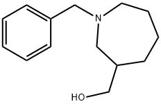 1H-Azepine-3-Methanol, hexahydro-1-(phenylMethyl)- Struktur