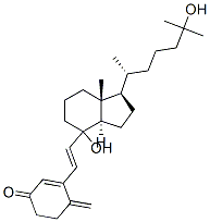 8,25-dihydroxy-9,10-seco-4,6,10(19)-cholestatrien-3-one Struktur