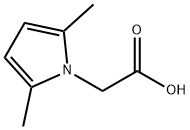 1H-Pyrrole-1-aceticacid,2,5-dimethyl-(9CI) Struktur