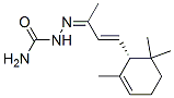 (3E)-4-[(R)-2,2,6-Trimethyl-5-cyclohexen-1-yl]-3-buten-2-one semicarbazone Struktur