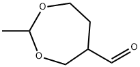 1,3-Dioxepane-5-carboxaldehyde, 2-methyl- (9CI) Struktur